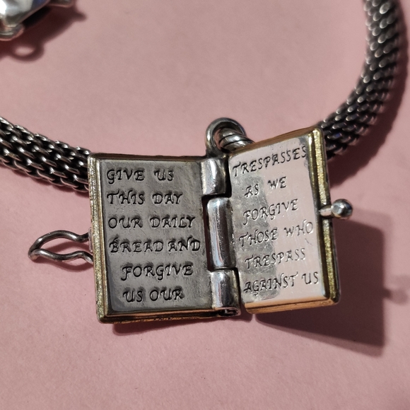 Brighton Heart Slide Bracelet & Bible Charm - Picture 9 of 14